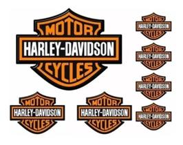 Adesivo Capacete Harley Davidson Clothes Refletivo