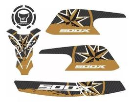 Adesivo Carenagem Protetor Lateral Honda Cb 500x Kit 1123 Adesivo Carenagem Protetor Lateral Honda Cb 500x Kit 1123