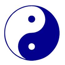 Adesivo carro e moto jin jang 3s on yin yang Adesivo carro e moto jin jang 3s on yin yang