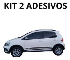 Adesivo Carro Faixa Lateral Compatível Crosfox Volkswagen Adesivo Carro Faixa Lateral Compatível Crosfox Volkswagen