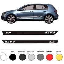 Adesivo Carro Faixas Laterais Compatível Golf Volkswagen