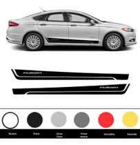 Adesivo Carro Fusion Ford Faixas Laterais Vinil Compatível