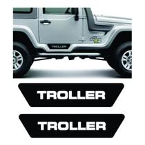 Adesivo Carro Soleira Externa Troller Par Preto Adesivo Carro Soleira Externa Troller Par Preto