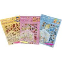 Adesivo Cenário Capivara Com Pinça, 19 X 26 Cm (Kit Com 2) Adesivo Cenário Capivara Com Pinça, 19 X 26 Cm (Kit Com 2)