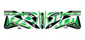 Adesivo Cg Fan 160 Kit Carenagem Protetor Verde 2022 Adesivo Cg Fan 160 Kit Carenagem Protetor Verde 2022