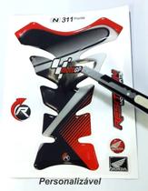 Adesivo Cg160 150 125 Titan Fan Start Tankpad Resinado N311 Adesivo Cg160 150 125 Titan Fan Start Tankpad Resinado N311