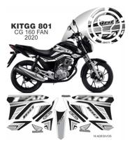 Adesivo Cg160 Fan Kt Personalizado C Bocal Resinado Kitgg801 Adesivo Cg160 Fan Kt Personalizado C Bocal Resinado Kitgg801