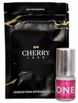 Adesivo Cherry Lash One Cola Profissional Extensão de Cílios 3ml-Secagem Rápida Alta Retenção Preta Adesivo Cherry Lash One Cola Profissional Extensão de Cílios 3ml-Secagem Rápida Alta Retenção Preta