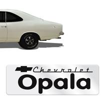 Adesivo Chevrolet Opala Cromado Resinado Emblema Universal Adesivo Chevrolet Opala Cromado Resinado Emblema Universal