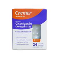 Adesivo Cicatrização de Espinhas Hidrocoloide 24Un Cremer Adesivo Cicatrização de Espinhas Hidrocoloide 24Un Cremer