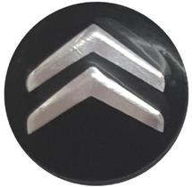 Adesivo Citroën Redondo Alumínio