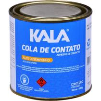 Adesivo cola contato lata 200g kala