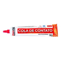 Adesivo Cola De Contato 75G Bisnaga Sapateiro Tênis Pisafix