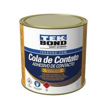 Adesivo Cola de Contato p/ Madeiras Borrachas 750Gr Tek Bond