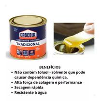 Adesivo Cola de contato - Sapateiro - Marceneiro - 230ml/195g - Cascola