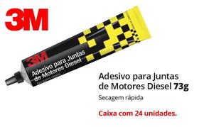 Adesivo Cola De Juntas Motor 73G 3M - Caixa C/24 Bisnagas Adesivo Cola De Juntas Motor 73G 3M - Caixa C/24 Bisnagas