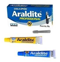 Adesivo Cola Epóxi Araldite Profissional 90 Min 23g Tekbond Adesivo Cola Epóxi Araldite Profissional 90 Min 23g Tekbond