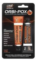 Adesivo Cola Epoxi Orbipox Cerâmica Madeira Vidro Metal 40g