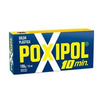Adesivo Cola Epóxi Poxipol Metalico Solda Frio 108g