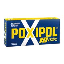 Adesivo Cola Epóxi Poxipol Metalico Solda Frio 21g