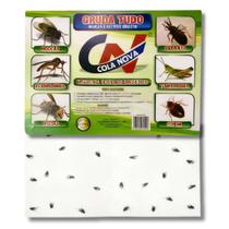 Adesivo Cola Gruda Tudo Mosca Pernilongo Mosquito Inseto