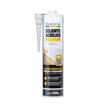 Adesivo Cola Selante Acrílico Vedação Premium Barone 430g Adesivo Cola Selante Acrílico Vedação Premium Barone 430g