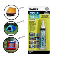 Adesivo Cola Vinil Pvc 17gr Reparos em Piscinas Lonas Malas Barracas Infláveis Cartela