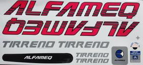 Adesivo Colante Alfameq Tirreno Vermelho