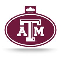 Adesivo com logotipo oval da Rico Industries NCAA Texas A&M Aggies Adesivo com logotipo oval da Rico Industries NCAA Texas A&M Aggies