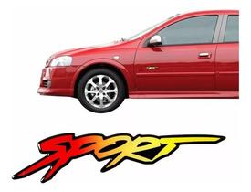 Adesivo Compatível Chevrolet Astra Sport Resinado As01