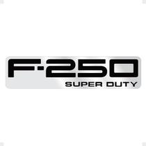 Adesivo Compatível F-250 Super Duty Emblema Resinado Cromado Adesivo Compatível F-250 Super Duty Emblema Resinado Cromado