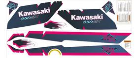 Adesivo Compatível Jet Ski Kawasaki SX 650 91 Adesivo Compatível Jet Ski Kawasaki SX 650 91