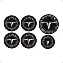 Adesivo Compatível Maverick Gt Miolo Da Roda/volante Preto Adesivo Compatível Maverick Gt Miolo Da Roda/volante Preto