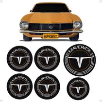 Adesivo Compatível Maverick Gt Miolo Da Roda/volante Preto Adesivo Compatível Maverick Gt Miolo Da Roda/volante Preto