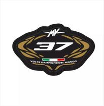 Adesivo Compatível Moto Preta Mv Agusta F4 Emblema 3d Rs09 Adesivo Compatível Moto Preta Mv Agusta F4 Emblema 3d Rs09