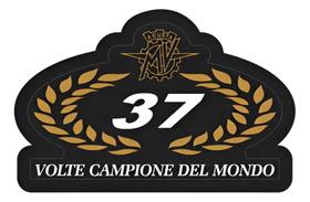 Adesivo Compatível MV Agusta F4 37 Dourado AG008 Adesivo Compatível MV Agusta F4 37 Dourado AG008