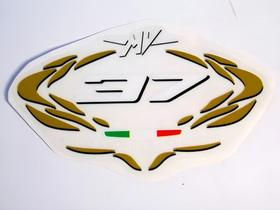 Adesivo Compatível Mv Agusta F4 37 Italia Comemorativo Ag002 Adesivo Compatível Mv Agusta F4 37 Italia Comemorativo Ag002