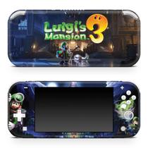 Adesivo Compatível Nintendo Switch Lite Skin - Luigi's Mansion 3 - Pop Arte Skins