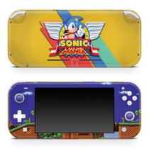 Adesivo Compatível Nintendo Switch Lite Skin - Sonic Mania