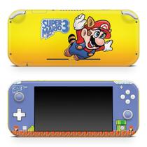 Adesivo Compatível Nintendo Switch Lite Skin - Super Mario Bros 3