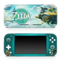 Adesivo Compatível Nintendo Switch Lite Skin - Zelda Tears of the Kingdom