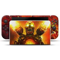 Adesivo Compatível Nintendo Switch Oled Skin - Doom - Pop Arte Skins