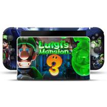 Adesivo Compatível Nintendo Switch Oled Skin - Luigi's Mansion 3 - Pop Arte Skins