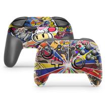 Adesivo Compatível Nintendo Switch Pro Controle Skin - Bomberman