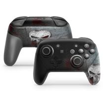 Adesivo Compatível Nintendo Switch Pro Controle Skin - The Punisher Justiceiro
