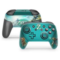 Adesivo Compatível Nintendo Switch Pro Controle Skin - Zelda Tears of the Kingdom