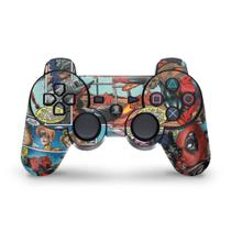 Adesivo Compatível PS3 Controle Skin - Deadpool