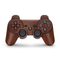 Adesivo Compatível PS3 Controle Skin - Madeira 1