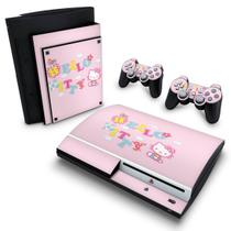 Adesivo Compatível PS3 Fat Skin - Hello Kitty