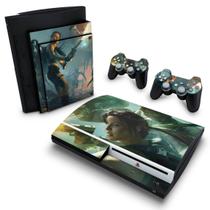 Adesivo Compatível PS3 Fat Skin - Lara Croft And The Guardian Of Light - Pop Arte Skins